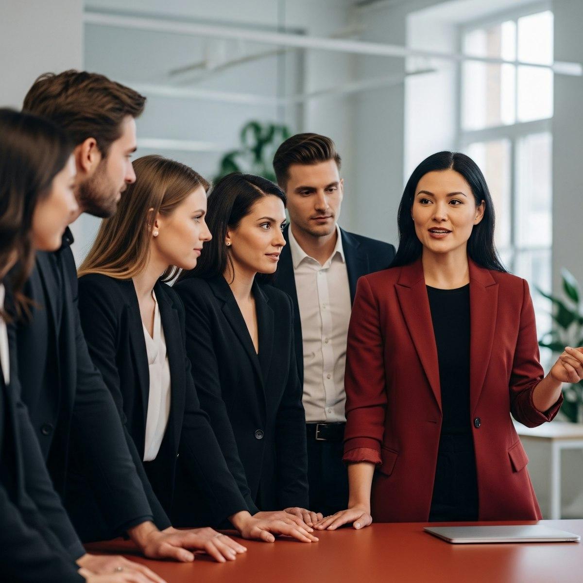 Leadership team meeting